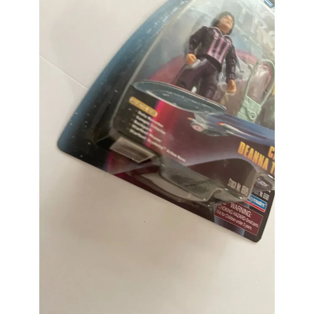 Star Trek Warp Factor Series Cadet Deanna Troi Action Figure Unpainted Variant
